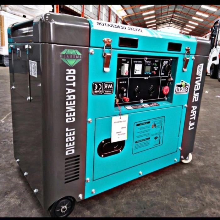 genset silent 7000 watt emerald
