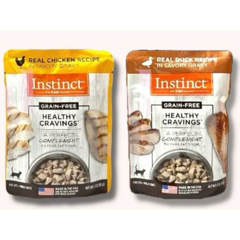 Instinct Pet Food Cat Healthy Cravings Wet Food Makanan Basah Kucing 85gr - Grain Free