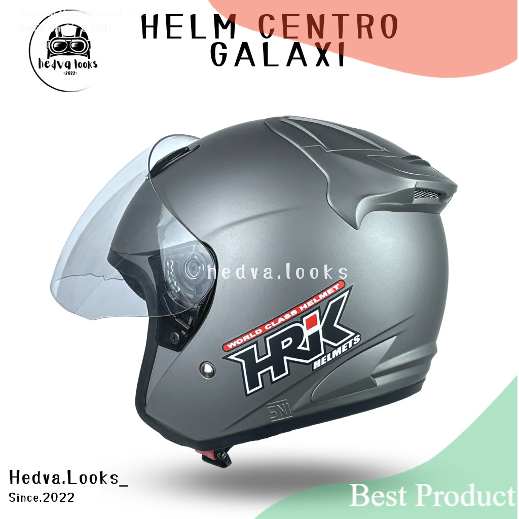 Helm Centro Galaxi HRK Model Terbaru Pria Wanita SNIsouvenir lainnya