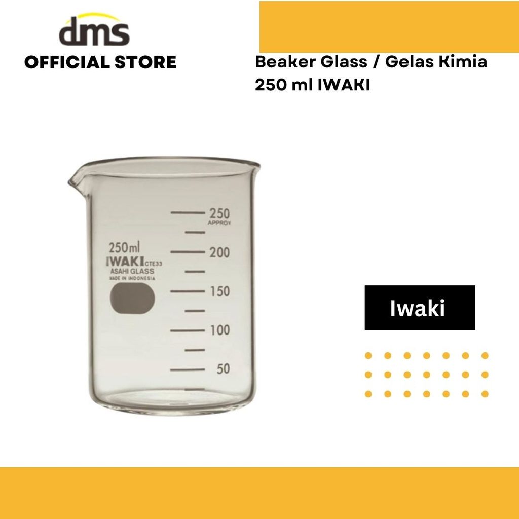 Beaker Glass / Gelas Kimia 250 ml IWAKI