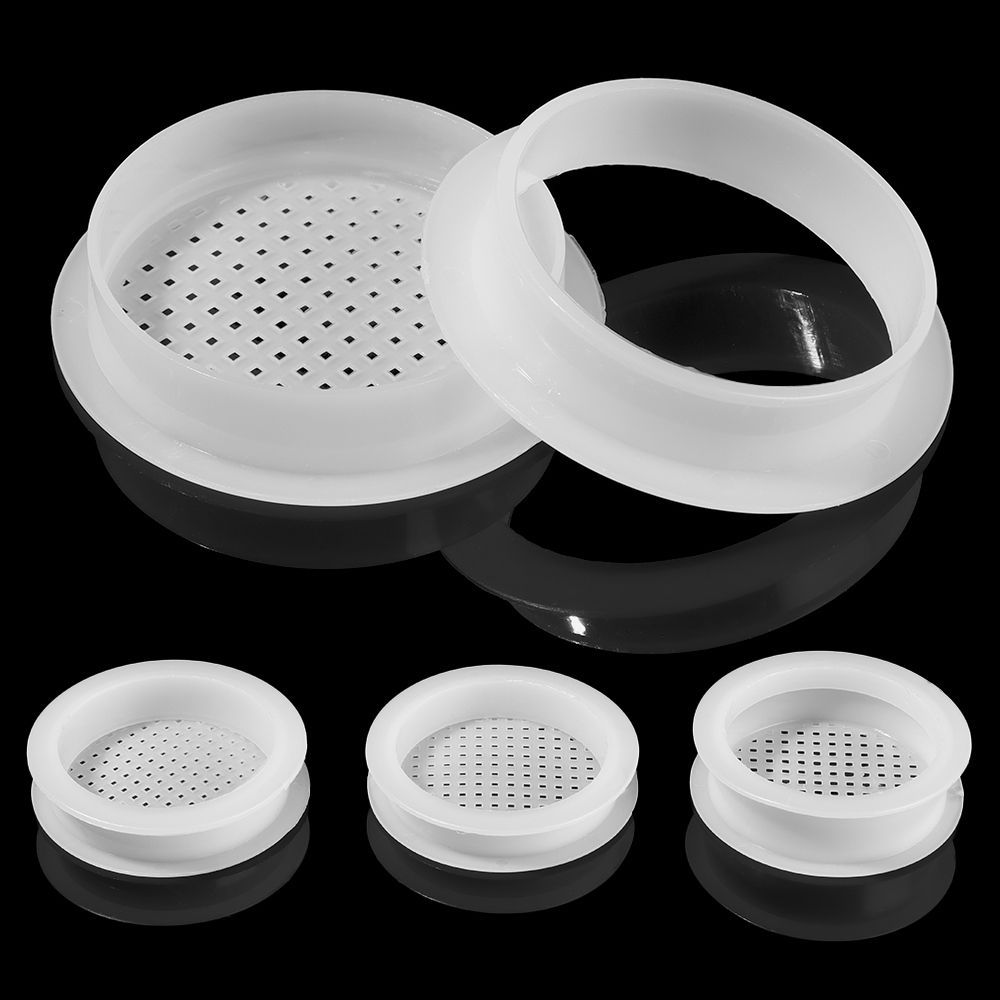 10/20 Buah Penutup Ventilasi Udara Lemari Pakaian Dekoratif Penutup Lubang Jaring Ventilasi Lemari S