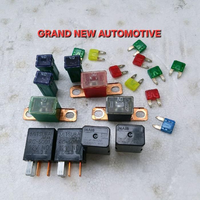RELAY SEKRING PUSAT HONDA JAZZ GD3 CITY GD8 VTEC IDSI ORI SET BERMUTU