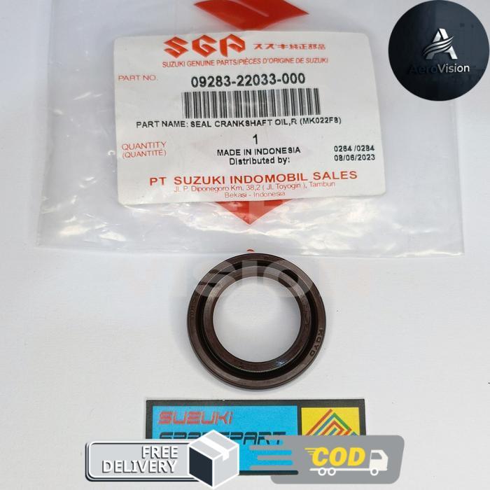 AeroVision- 09283B22033N000 Seal Oli Crankshaft / Kruk As Kanan Suzuki Skywave Ori