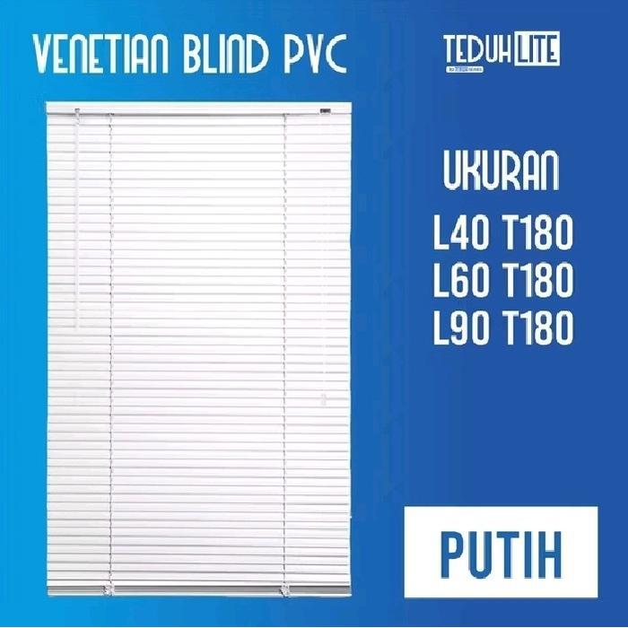 Forhom Tirai Jendela Gorden Jendela PVC Venetian Blind Kerei Jendela Tirai Gulung 40x180 60x180 Tira