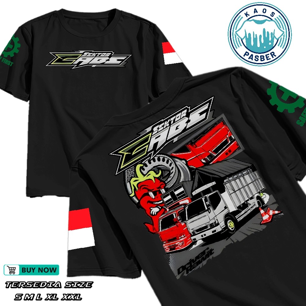 Kaos Truk Sektor Cabe / Baju Distro Truk Cabe / Kaos Pria Dan Wanita Distro Truk Sektor Cabe