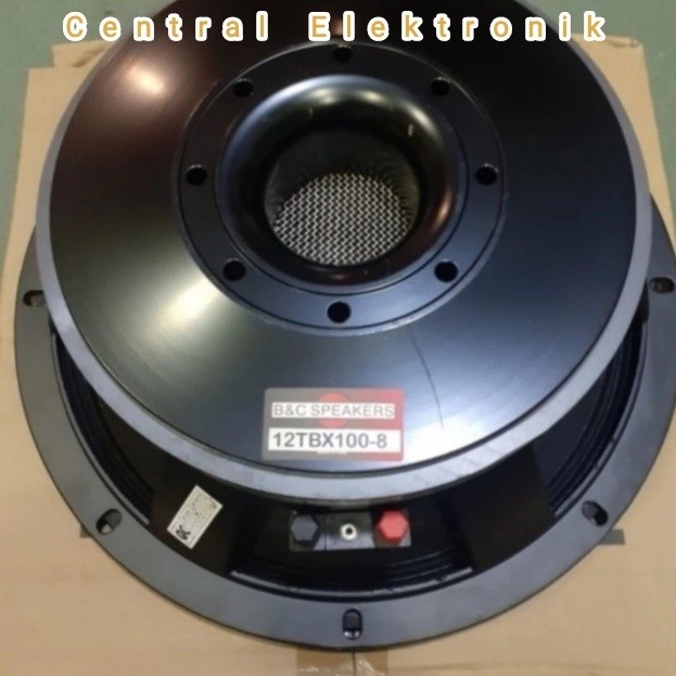 SPEAKER B&C 12TBX100 KOMPONEN BNC 12 TBX100 12 INCH VOICE COIL 3in