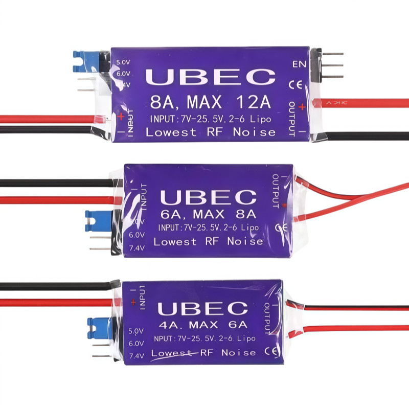 5V/6V 3A UBEC Max 5A Lowest RF Noise BEC Full Shieg Antijamming Switing Regulator For air helicopter