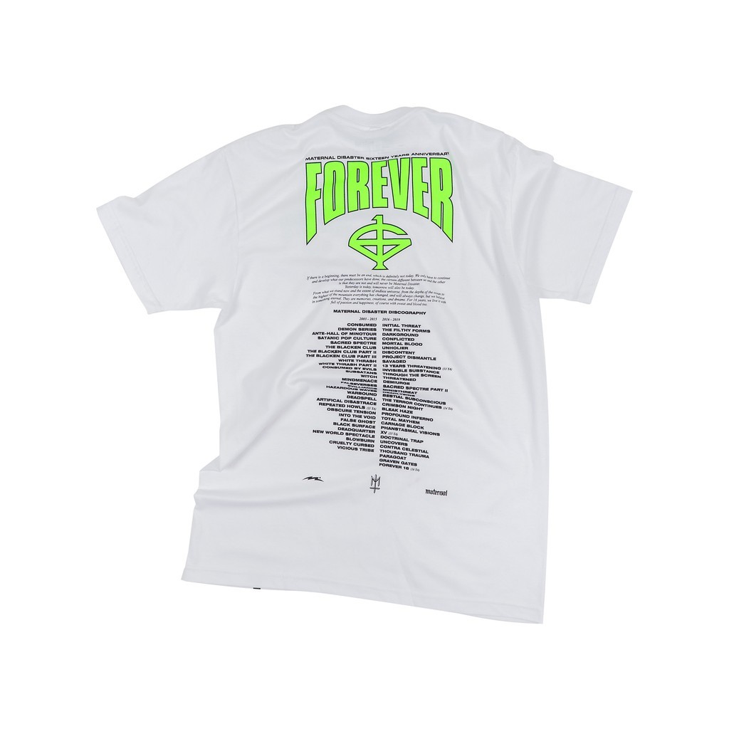 Maternal Disaster - Tshirt - F16 Wh Original