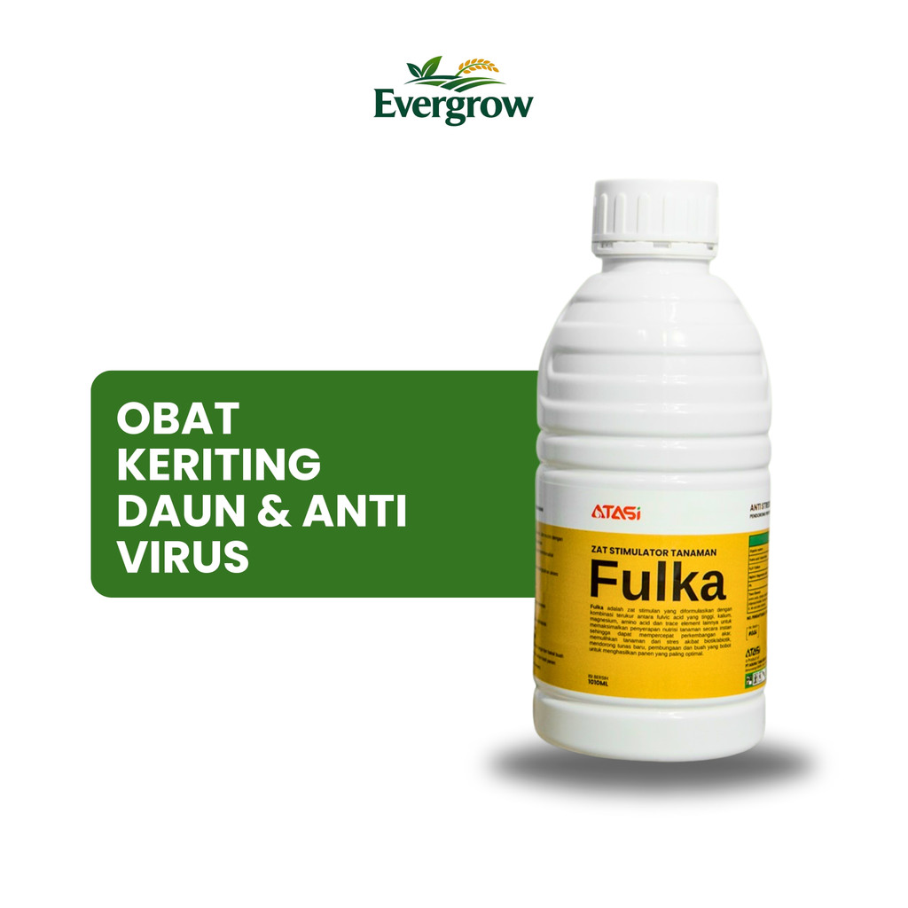 FULKA Nutrisi Tanaman Premium – Obat Keriting Daun & Anti Virus