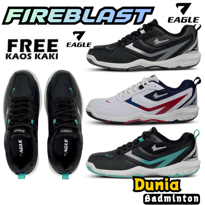 Eagle FIREBLAST Badminton Shoes - Sepatu Badminton Original EAGLE