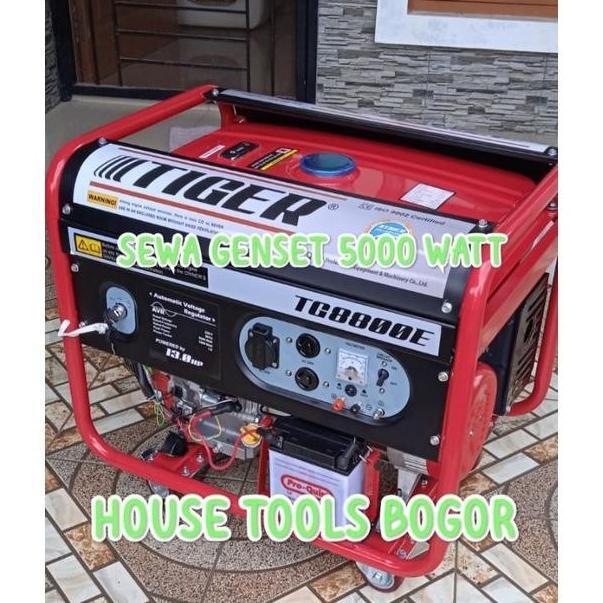 PROMO MURAH Genset 5000 Watt Bensin (Danudjaya)