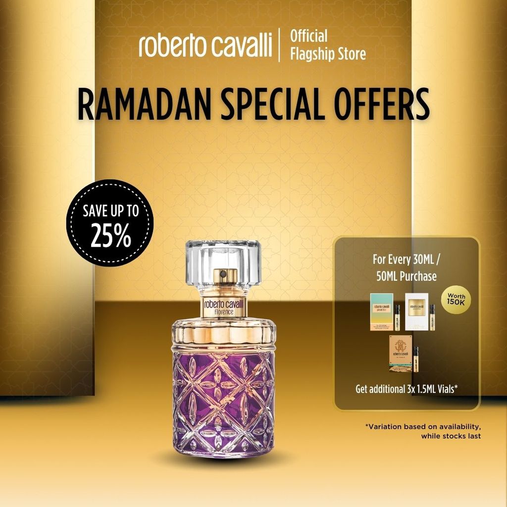 Roberto Cavalli Florence EDP 30ml - Parfum Wanita