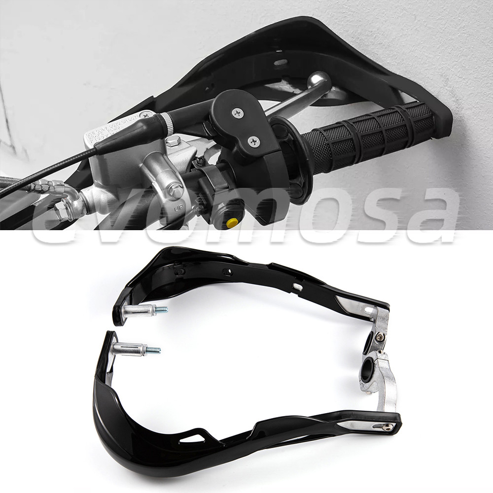 7/8" Black Motorcycle rt Bike Protector Handle Brush Bar Hand Guard Handguard For Kawasaki KLX300 KL