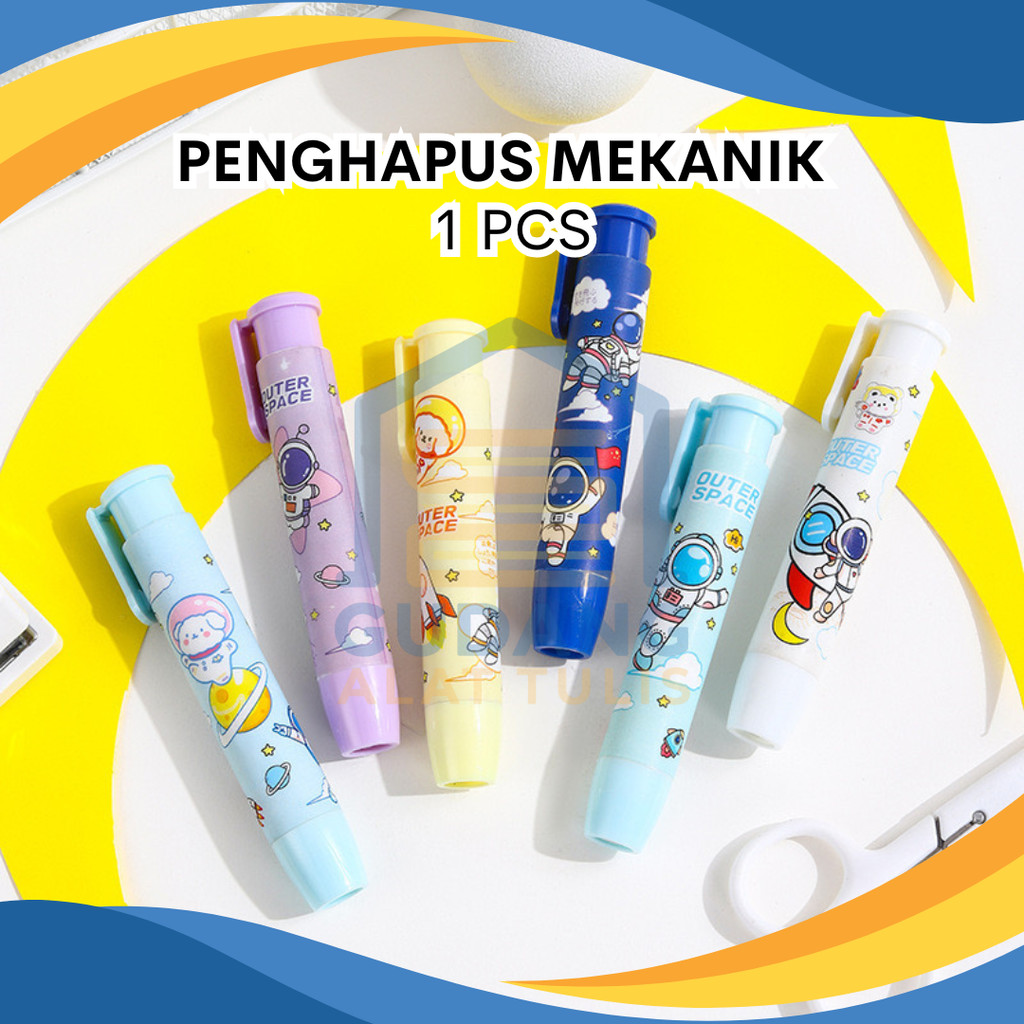 PENGHAPUS MEKANIK FANCY KARAKTER | PENGHAPUS LIPSTIK MEKANIK
