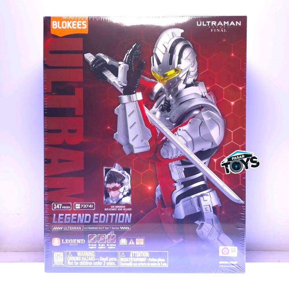 Blokees Legend Edition Ultraman Suit Ver 7 Series Ultraman Final Model Kits Action Figures
