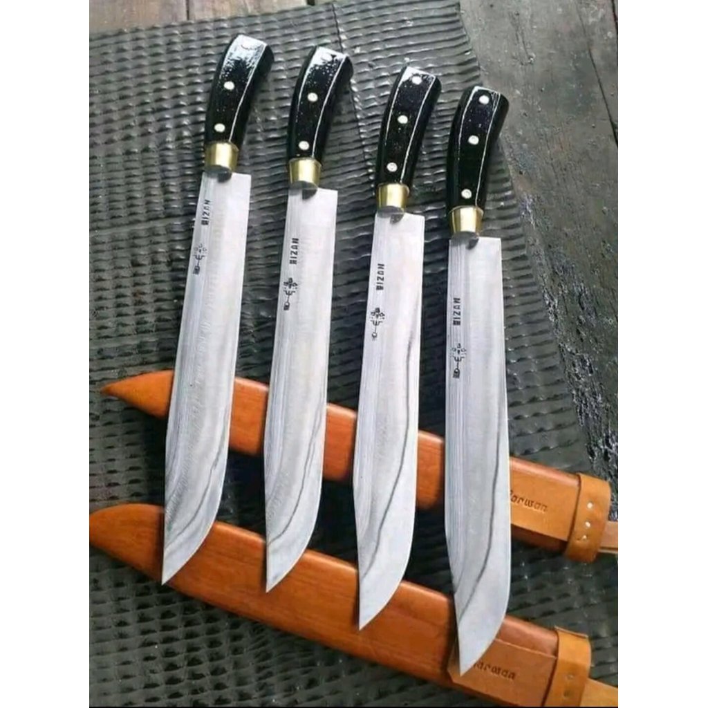 Pisau Sembelih Sapi 45cm #Siap Pakai Super Tajam