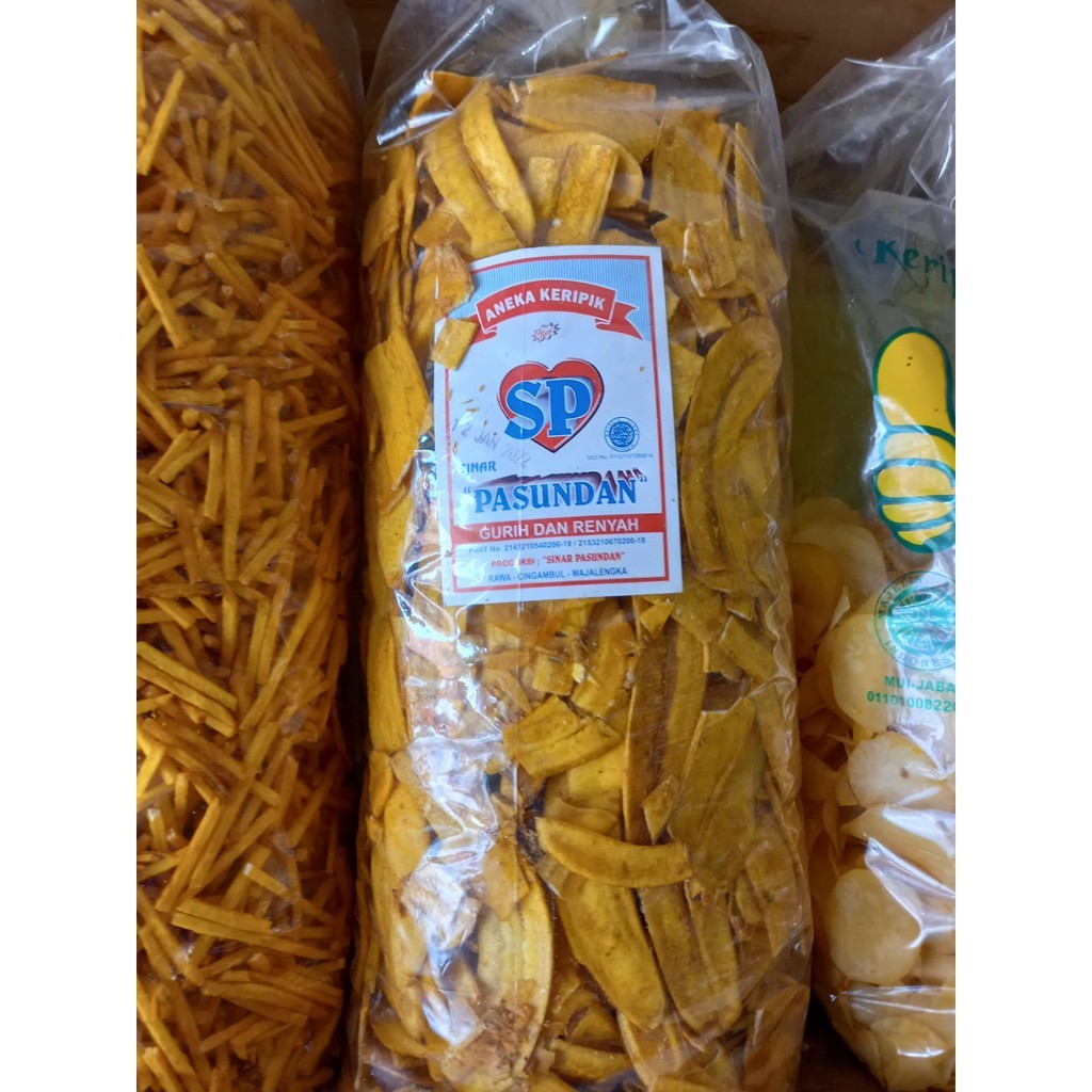 Keripik Pisang Asin 1kg // Keripik Pisang manis 1kg