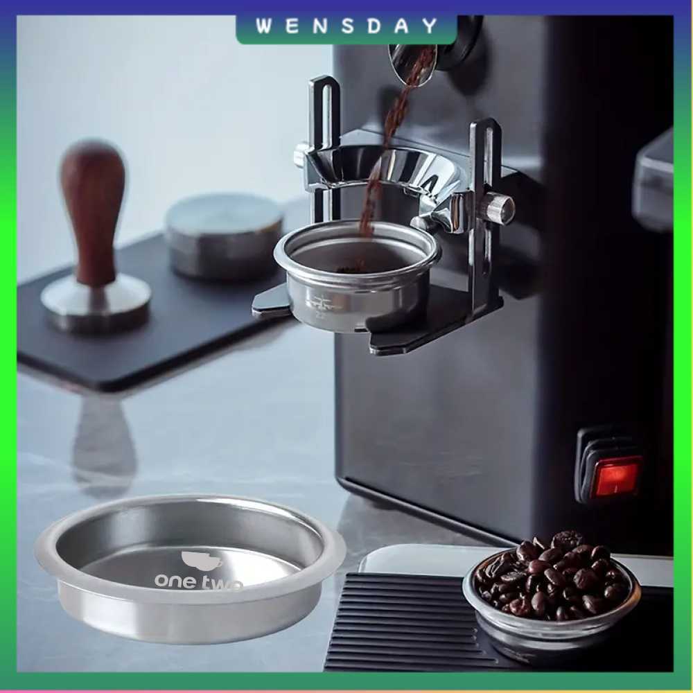 One Two Cups Basket Blind Filter Portafilter Backflush Stainless Steel - Y582