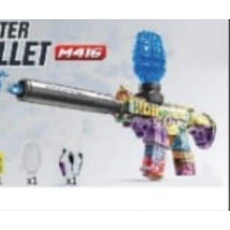 MAINAN ANAK TEMBAKAN JELLY WATER GUN BOMB MP5 GUN AUTOMACHINE