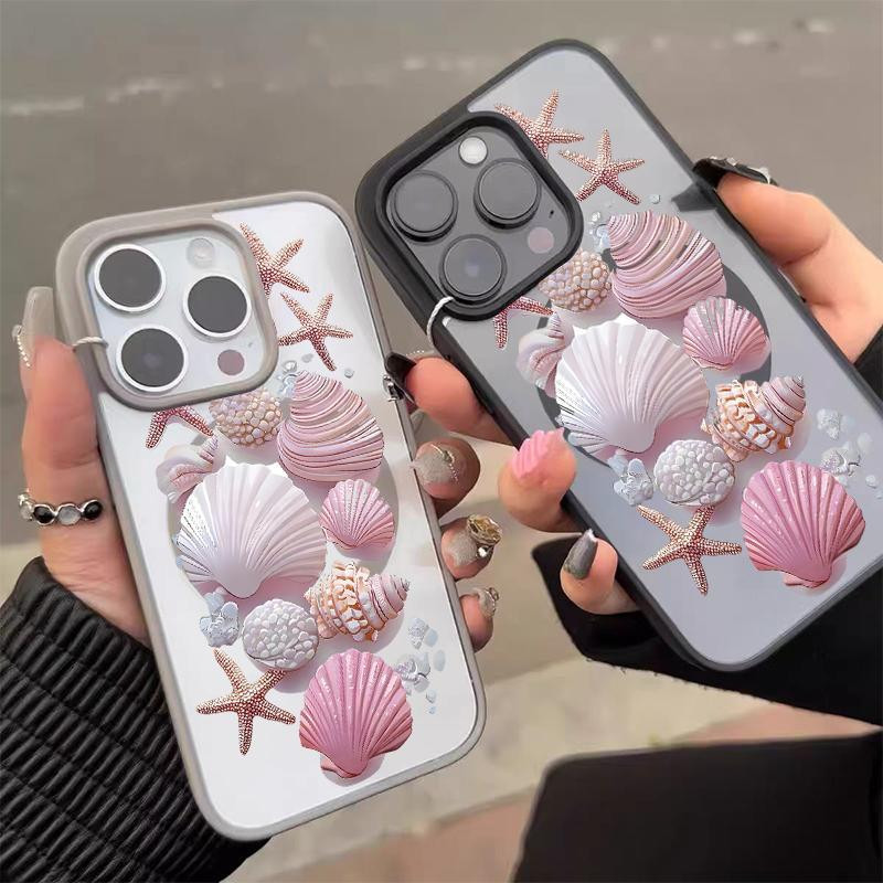 Casing Untuk iPhone 16 11 12 13 14 15 PRO MAX 7+ X XR XS MAX 8+ Casing ponsel magnetik buram dengan 