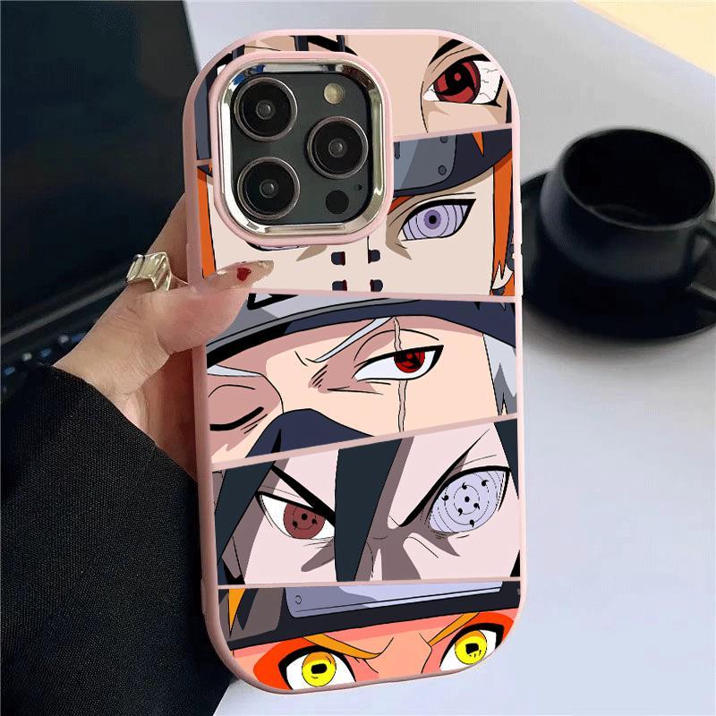 Casing Hp For Samsung Case A32 5G A34 M32 Oval Plating Lens Animasi Kartun Silicone