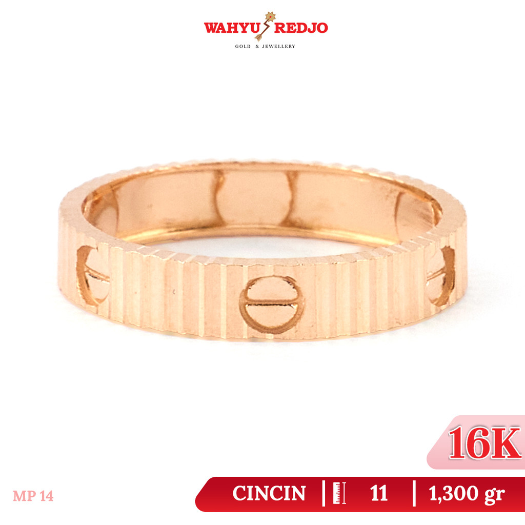 Cincin Emas CTR Garis 16K Wahyu Redjo Pameran