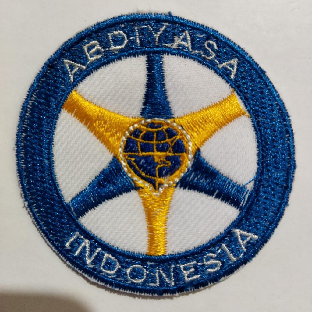 Bordir Patch Bordir Logo ABDIYASA Untuk Seragam Dan Atribut Resmi