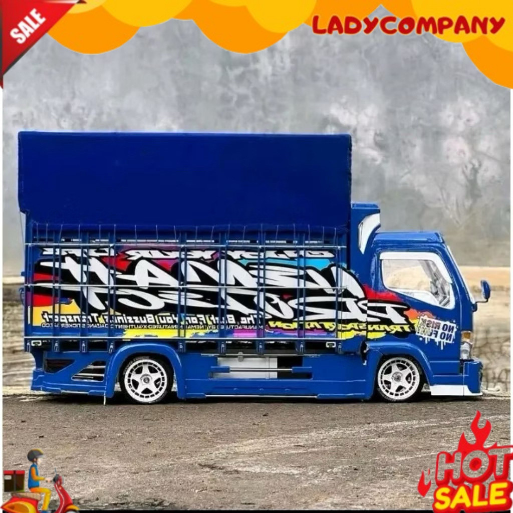 Terlaris Miniatur Truk Oleng Kayu Tahan banting PALING DICARI 