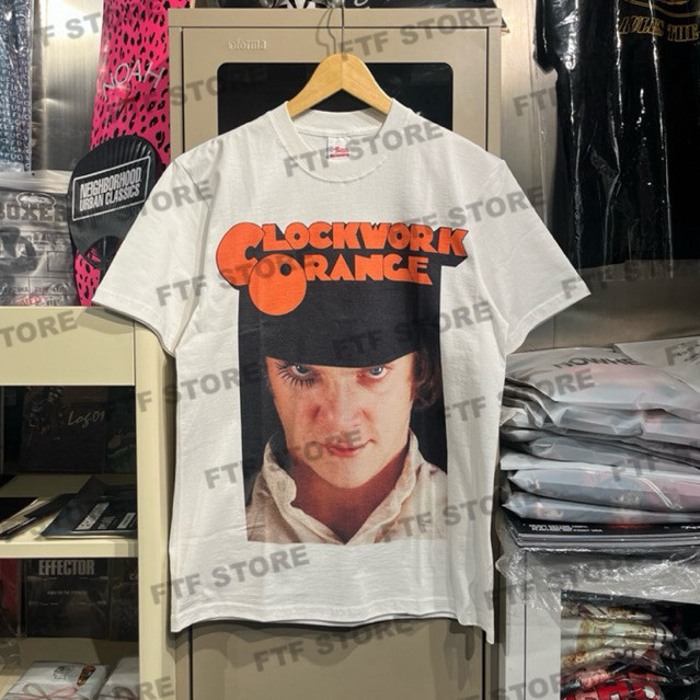 COD CLOCK WORK ORANGE - STANLEY KUBRICK’S TSHIRT WHITE