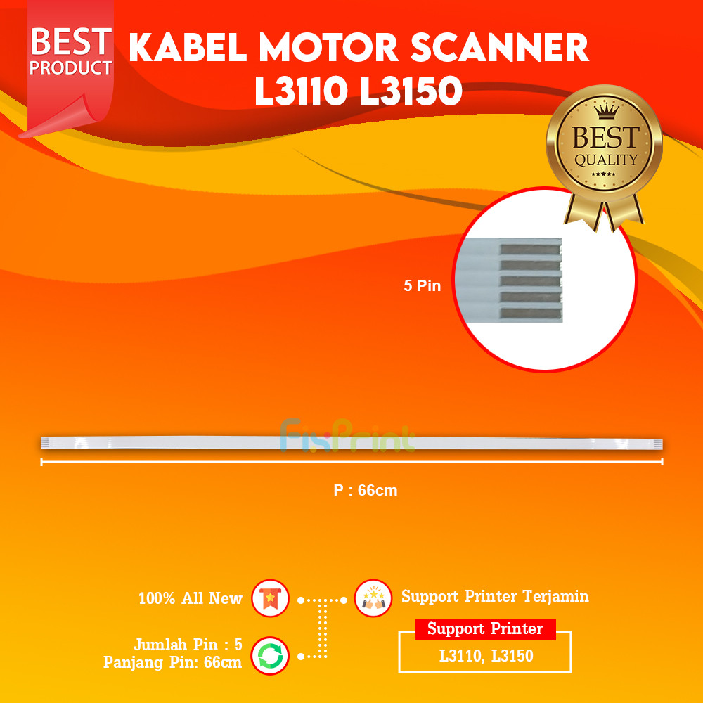 Kabel Scanner Printer L3110 L3150 L3210 Cable Flexible Motor Scanner New