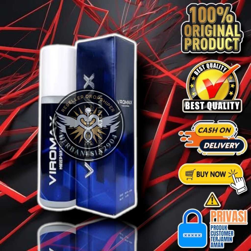 Obat Kuat Oles VIROMAX Pria Tahan Lama Penambah Stamina Pria Terbaik BPOM Paling Ampuh