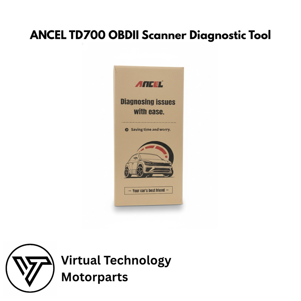 ANCEL TD700 OBDII Scanner Diagnostic Tool Alat Scanner Mobil Wired Code Reader