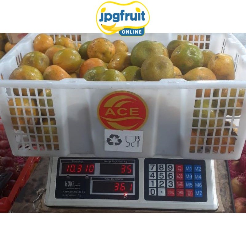 [Instant] Indukbuah Jeruk Medan 1 Keranjang Krat/Dus Sameday/JPGFruit