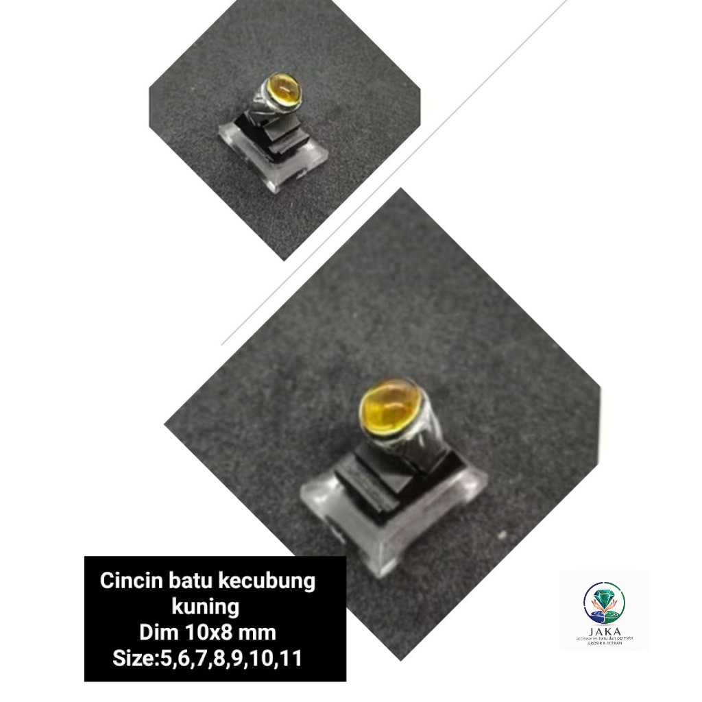 CINCIN BATU KECUBUNG KUNING