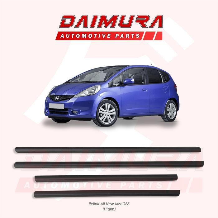 Karet Pelipit List Lis Kaca Weather Strip Mobil Jazz GE8 SET LUAR