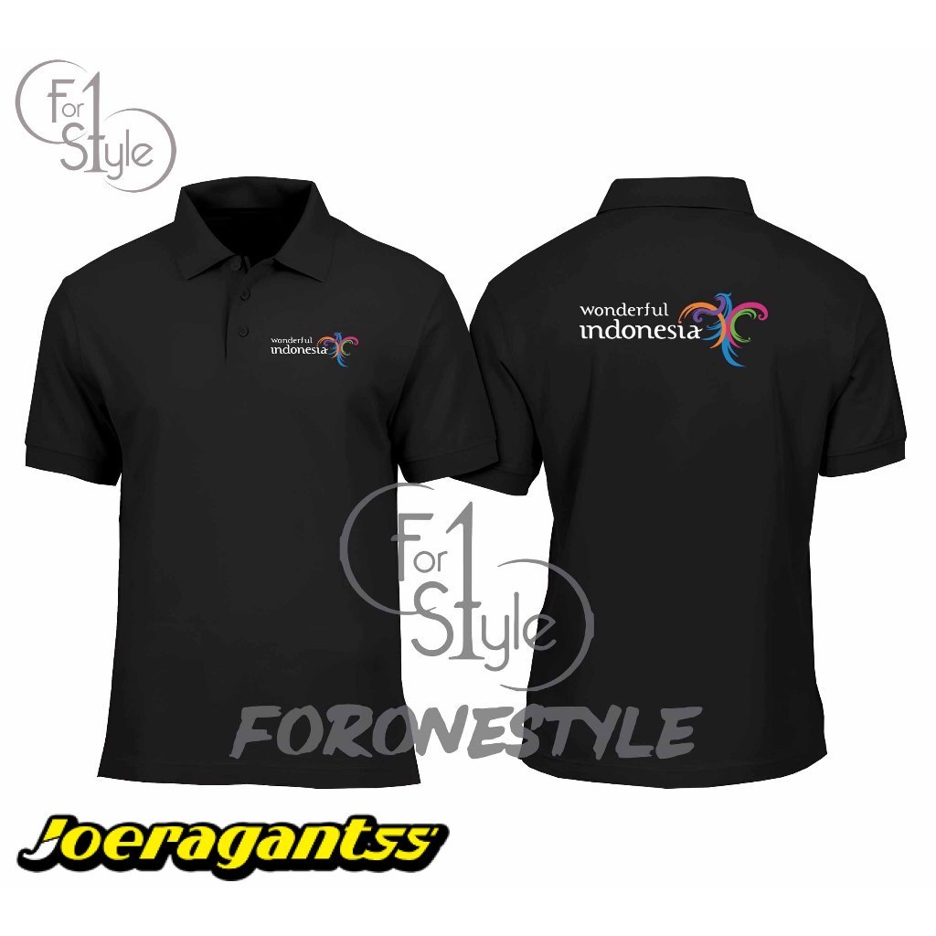 POLOSHIRT WONDERFUL INDONESIA - POLO WONDERFUL INDONESIA - FORONESTYLE