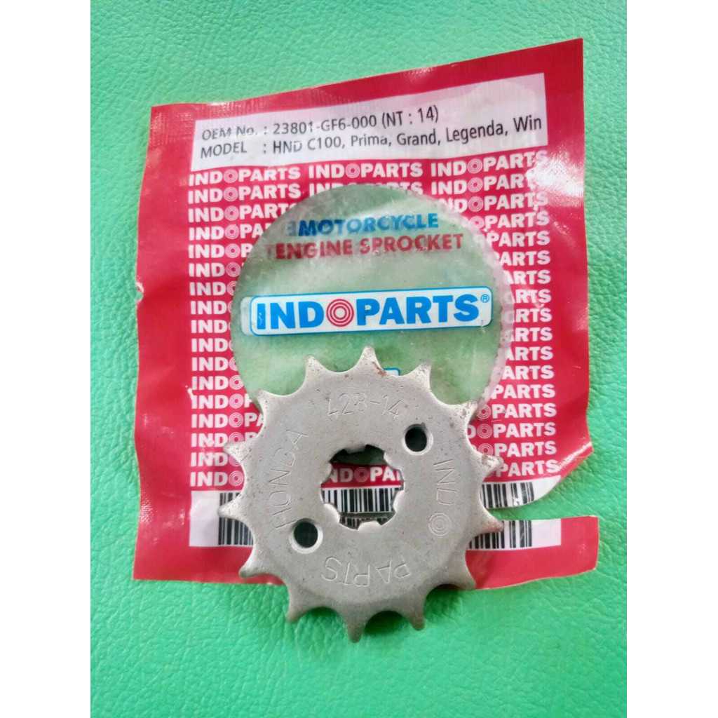 Gear gir depan 14T Honda Astrea Prima Grand Legenda