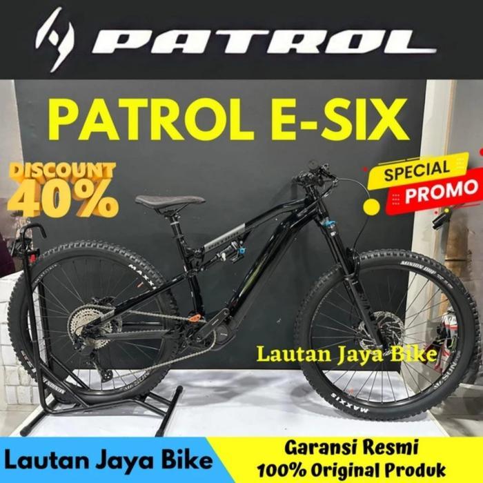 PROMO GASPOLL Sepeda Gunung PATROL E SIX Fork Fox Float 38 E-Bike