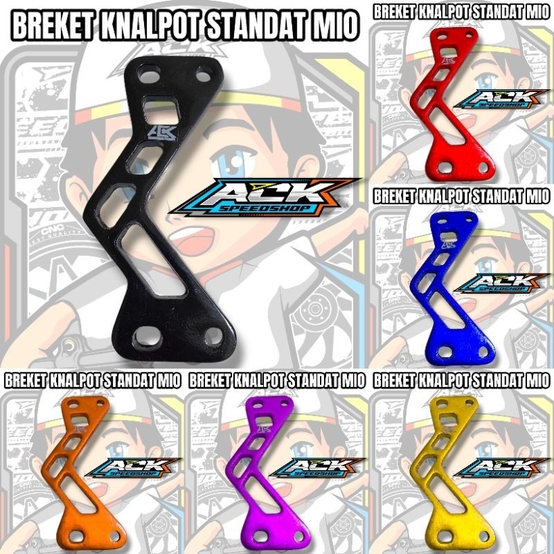 Bracket Knalpot Mio Sporty Breket Knalpot Mio Karbu Hanger Knalpot Mio Standar