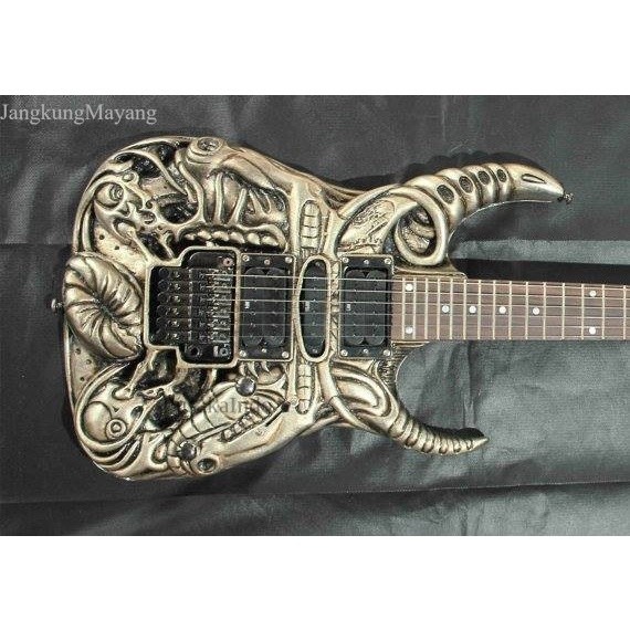 body gitar ukir kayu mahoni super bahan MENTAHAN TNP KLENGKAPAN fnx023 termurah