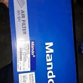 Filter udara mesin kia rio merek mando favorit