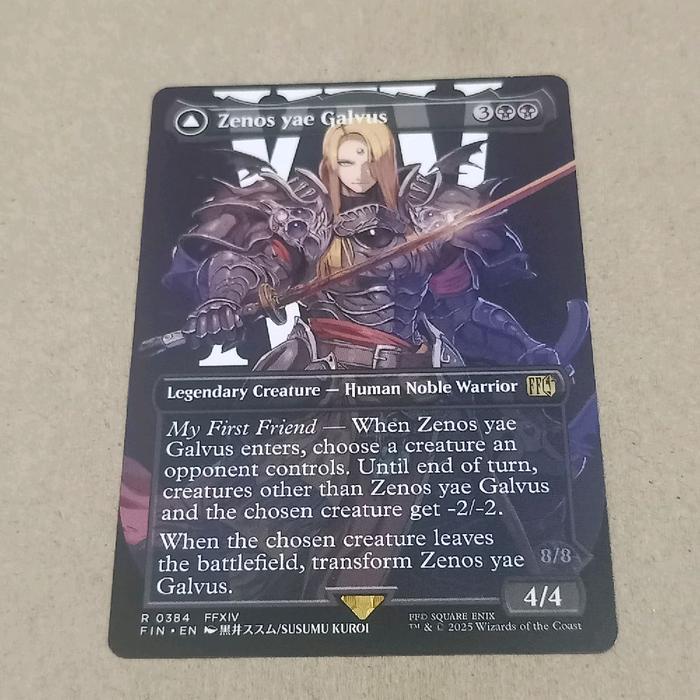 MTG Zenos yae Galvus Borderless Final Fantasy FIN