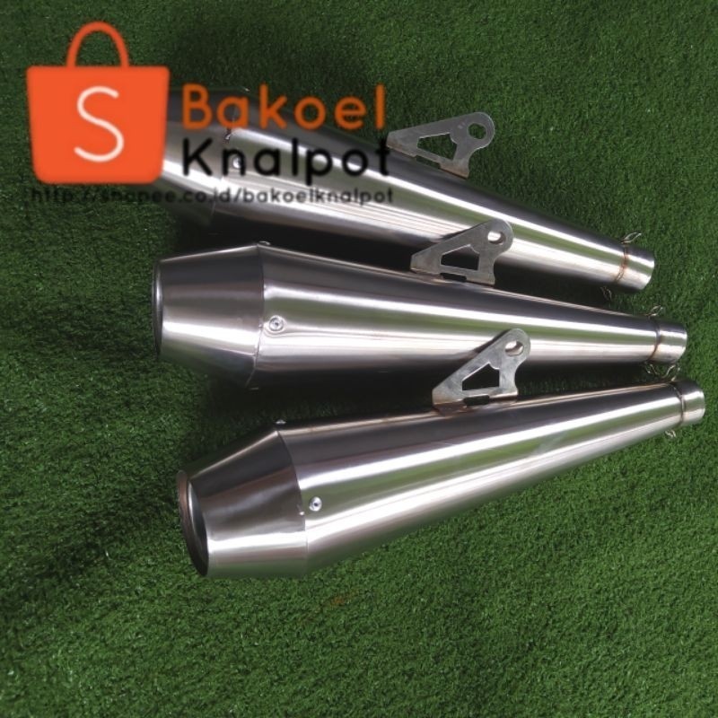 Exhaust Japstyle Bober Choper,Triumph inlet 50mm / Knalpot Japstyle / Knalpot kawasaki Barako 175/ b