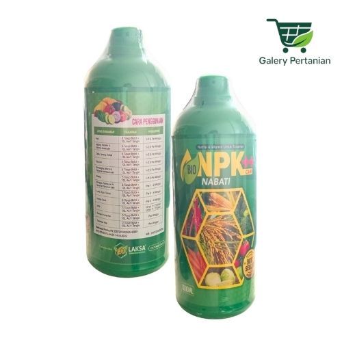 Pupuk Cair Bio NPK Nabati 1 Liter Penyubur Akar Daun Buah