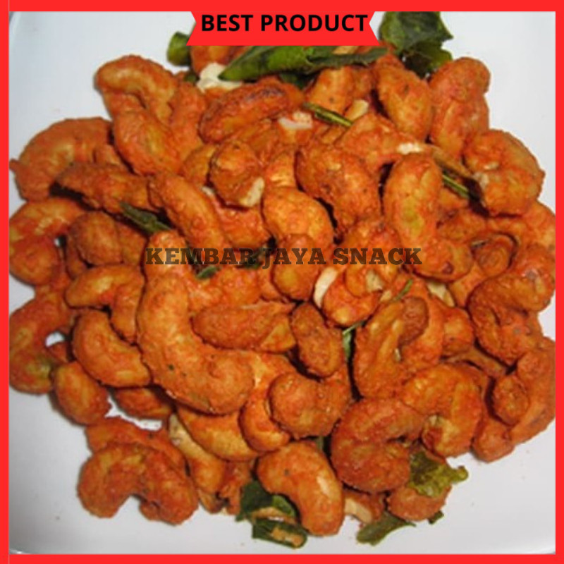 Kacang Mede Thailand 1Kg Kacang Mede Pedes Daun Jeruk 1kg