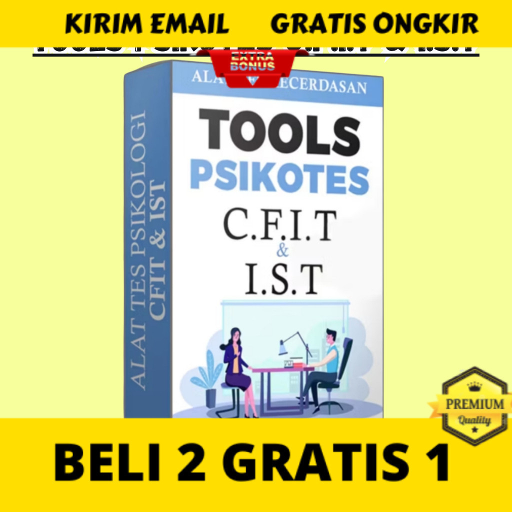 (15) TOOLS PSIKOTES CFIT & IST