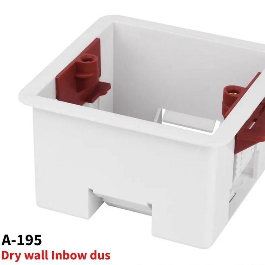Inbow Dus Gypsum Box Kotak Saklar Stop Kontak dinding partisi A195 Kotak