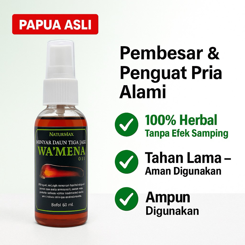 Minyak Wamena Original Bpom Halal isi 60 Ml (Bisa COD)