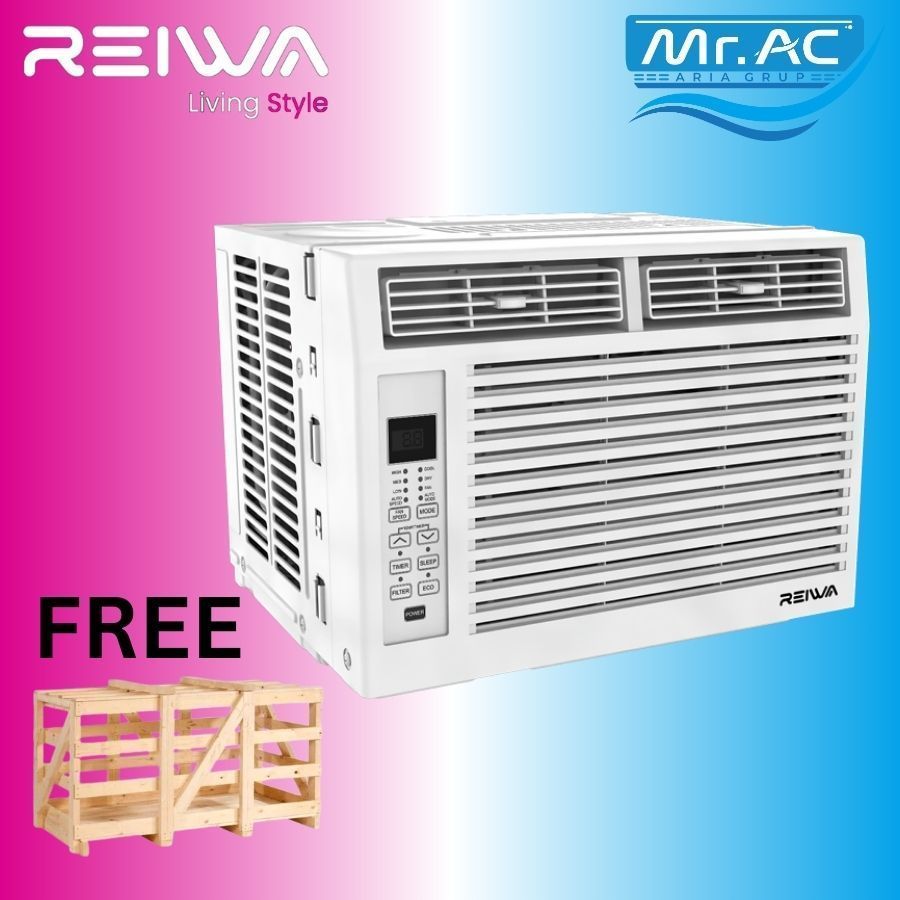 SS REIWA 1/2PK AC 1/2 PK REIWA 1PK HEMAT TANPA PIPA. AC WINDOW REIWA 1/2-1PK. AC PORTABLE REIWA 1PK 