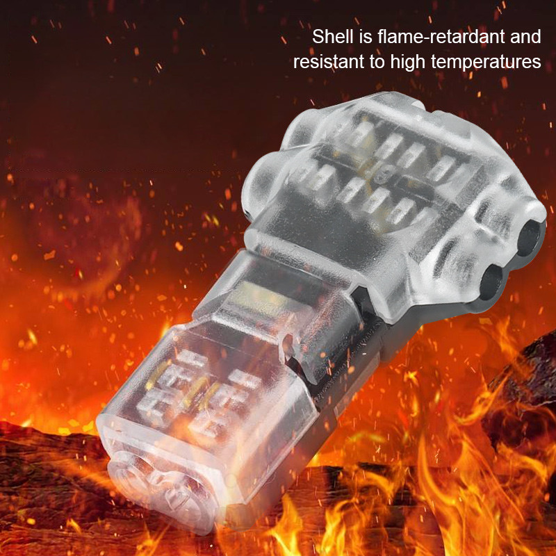 Any Yummy 20 Pcs Konektor T Kabel Listrik/Konektor Kabel Tegangan Rendah/Konektor Kabel Listrik 2